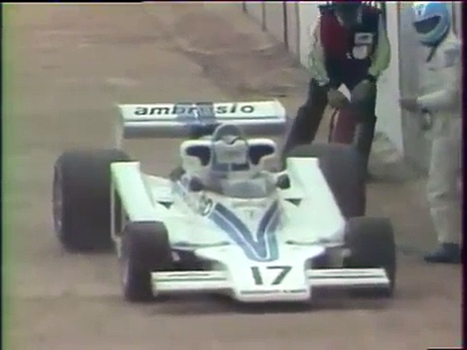GP Sudafrica, Kyalami 1977 Incidente di Pryce commentato dalla tv francese TF1