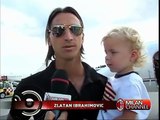 Prima Intervista Ufficiale Ibrahimovic - Milan Channel 29-08-2010