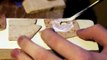 How to make inlayed wood ring / Как сделать составное кольцо из трех  частей.