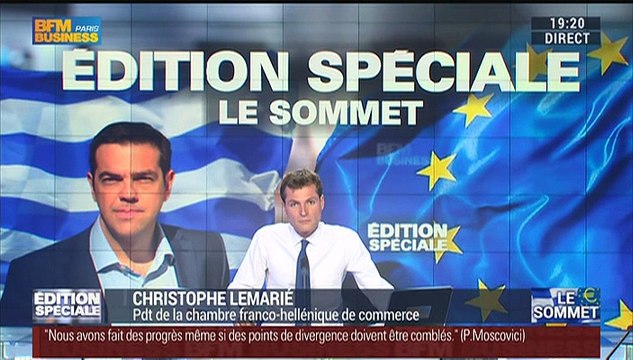 Édition spéciale Grèce: Christophe Lemarié: Depuis le contrôle des changes, l'économie grecque est quasiment à l'arrêt - 12/07