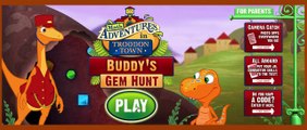 Dinosaur Train Buddys Gem Hunt Cartoon Animation PBS Kids Game Play Walkthrough