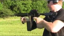 Belt fed ar15  m16  machine gun  bumpfire   m4  full auto conversion