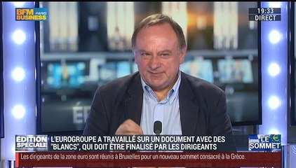 Édition spéciale Grèce: Jean-Marc Daniel: "On comprend mal l'insistance des Allemands à vouloir garder le FMI"