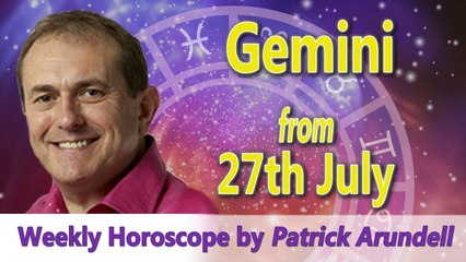 Gemini Weekly Horoscope from 27th July 2015