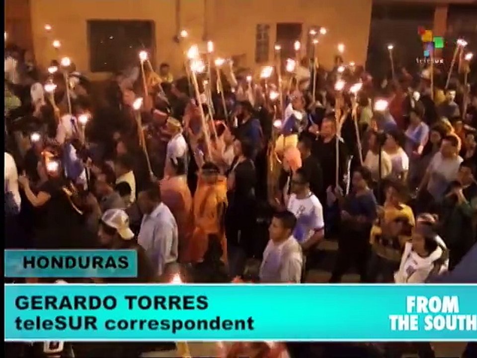 Honduras: Torchlight Protests Taking Back Unsafe Streets