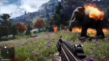 Far Cry 4 Funny Moments - Elephant vs Crocodile, Ragdoll Glitches, And More