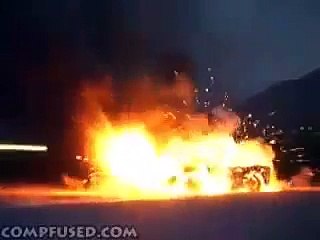 Vulcan Helicopter Minigun In Action.