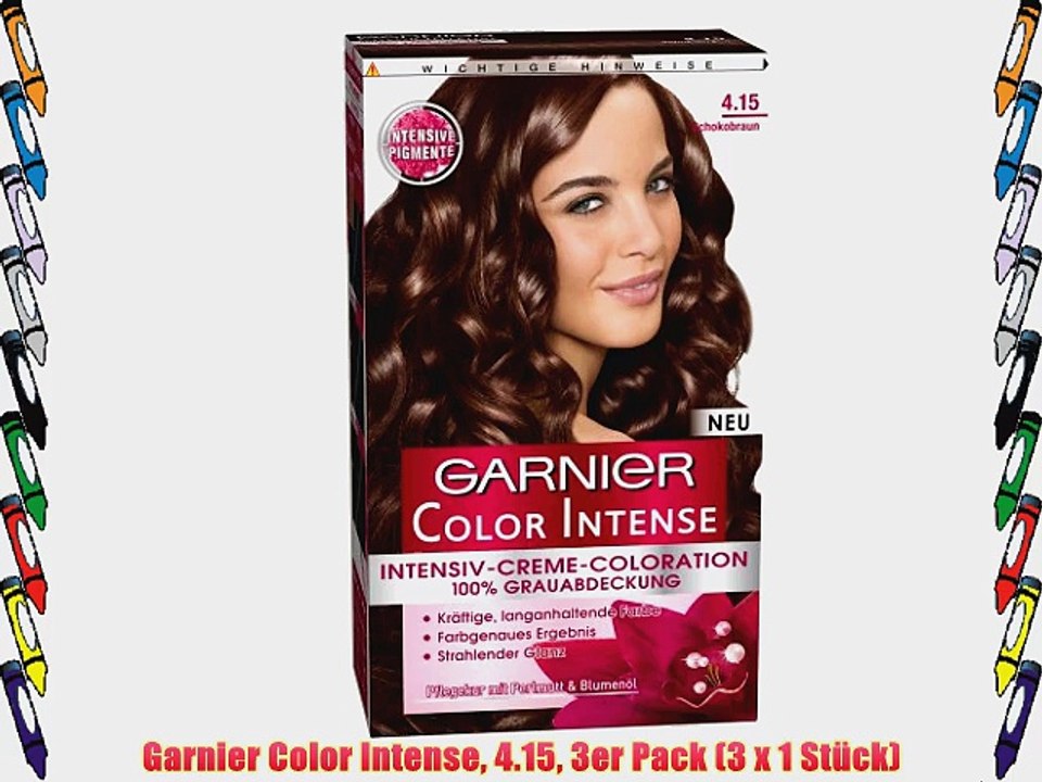 Garnier Color Intense 4.15 3er Pack (3 x 1 St?ck)