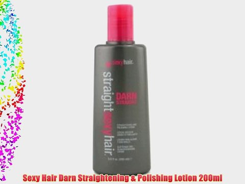 Sexy Hair Darn Straightening Video Dailymotion