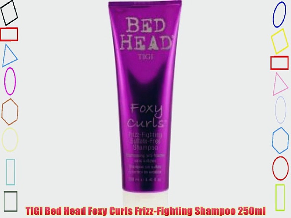 TIGI Bed Head Foxy Curls Frizz-Fighting Shampoo 250ml