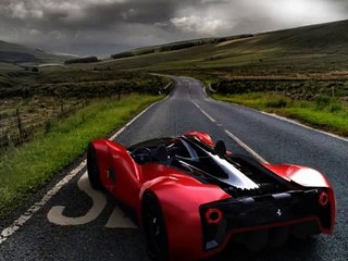 Ferrari Aliante Concept Car with 2 seater roadster[1]