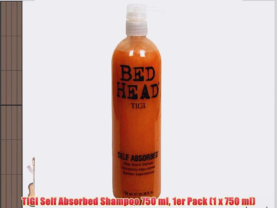 TIGI Self Absorbed Shampoo 750 ml 1er Pack (1 x 750 ml)