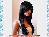 PRETTYSHOP sexy Per?cke wig ca.65cm schwarzbraun hitzbest?ndige Kunsfaser wie Echthaar FZ505_3