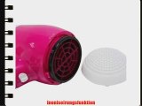 Haartrockner 2000 Watt Ionen pink/wei? Haar F?n mit Diffusor