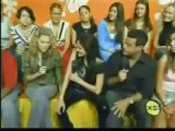 Hilarie Burton & Angelina Jolie on MTV TRL (01/07/2003)