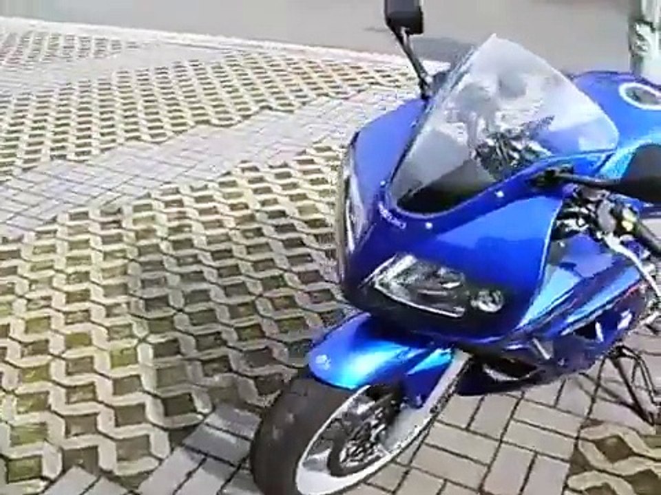 Barracuda Supershorty Exhaust on Suzuki SV 1000S