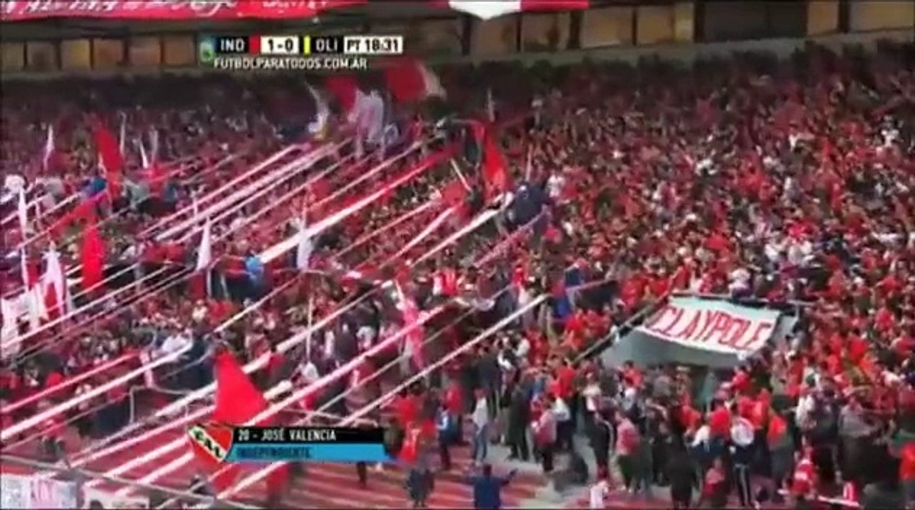 Independiente 3-1 Olimpo ~ [Primera Division] - 12.07.2015 - Todos los goles & Resumen