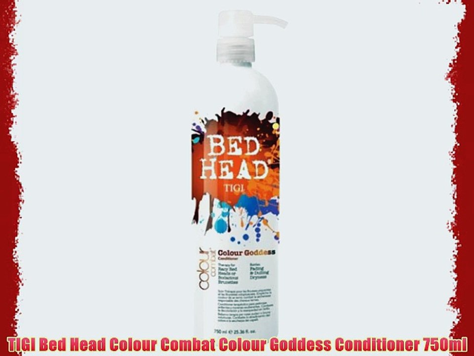 TIGI Bed Head Colour Combat Colour Goddess Conditioner 750ml
