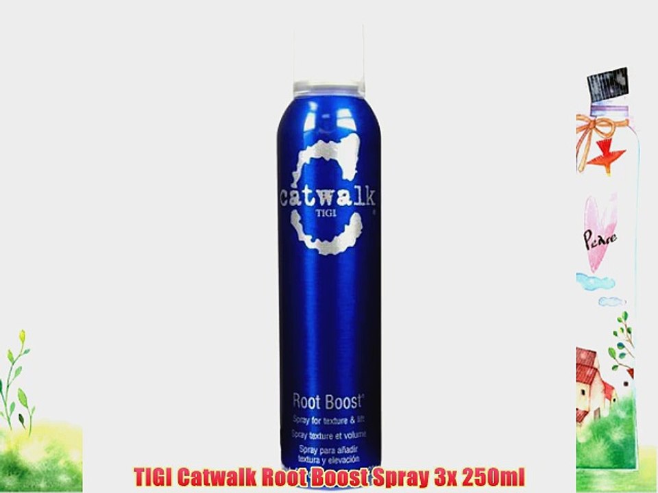 TIGI Catwalk Root Boost Spray 3x 250ml
