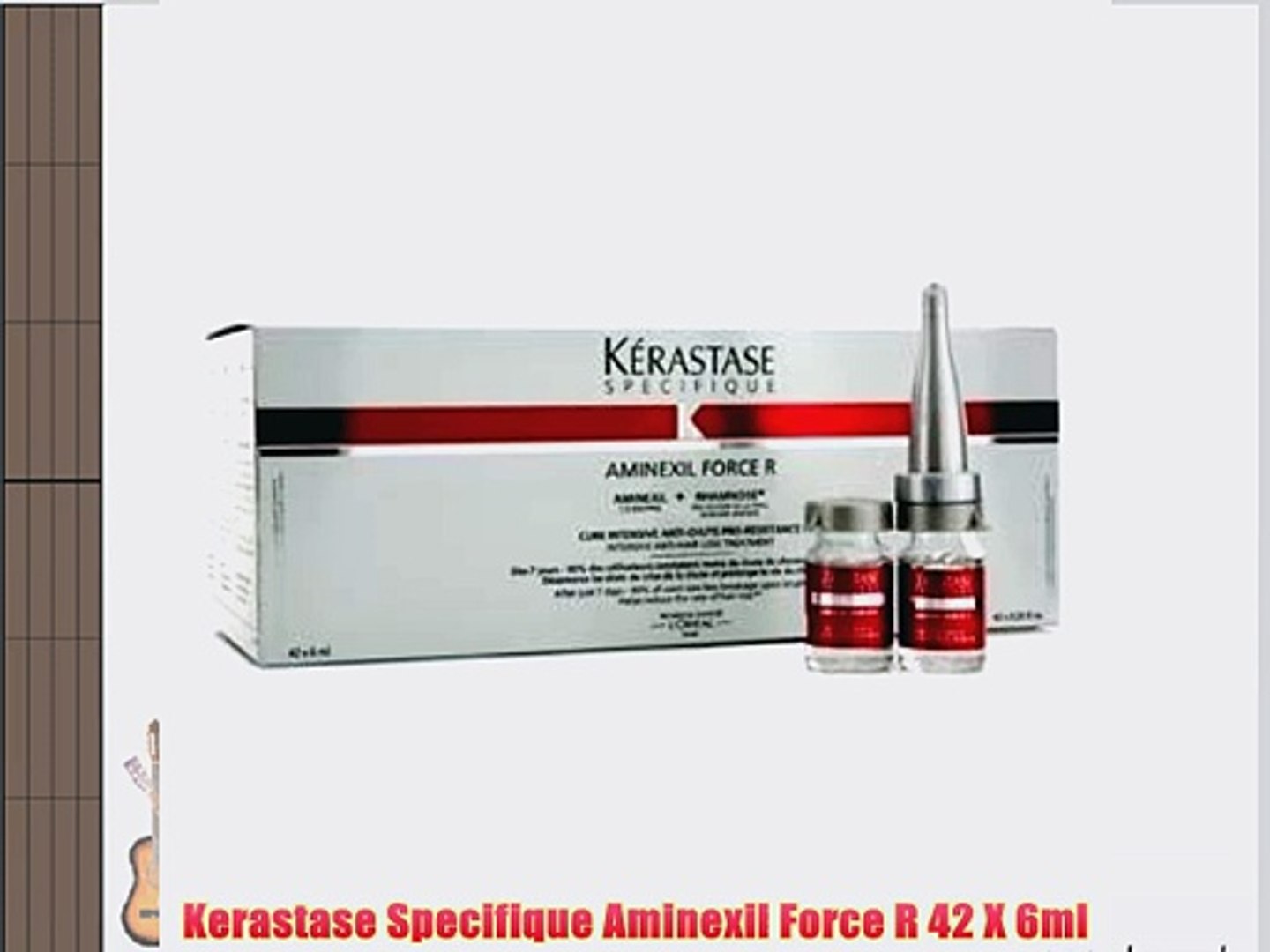 Kerastase Specifique Aminexil Force R 42 X 6ml - video Dailymotion