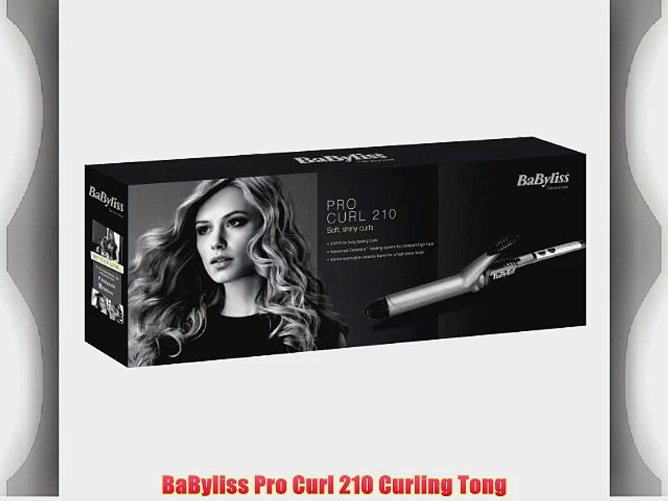 BaByliss Pro Curl 210 Curling Tong