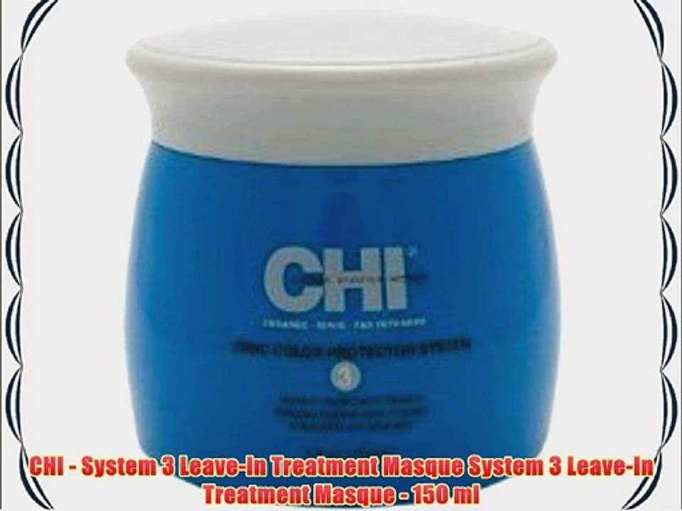 CHI - System 3 Leave-In Treatment Masque System 3 Leave-In Treatment Masque - 150 ml
