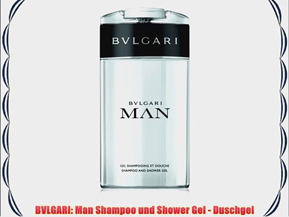 BVLGARI: Man Shampoo und Shower Gel - Duschgel