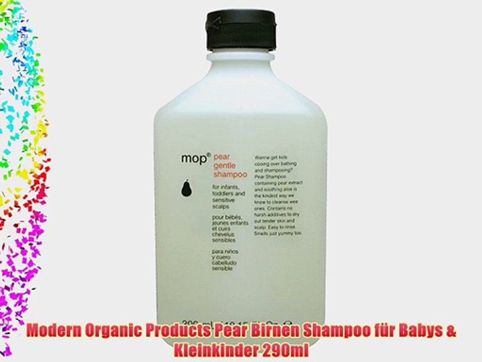 Modern Organic Products Pear Birnen Shampoo f?r Babys