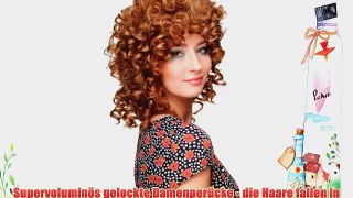 WIG ME UP - Damenper?cke Per?cke super volumin?s gelockt Dunkelblond Mischung gestr?hnt schulterlang