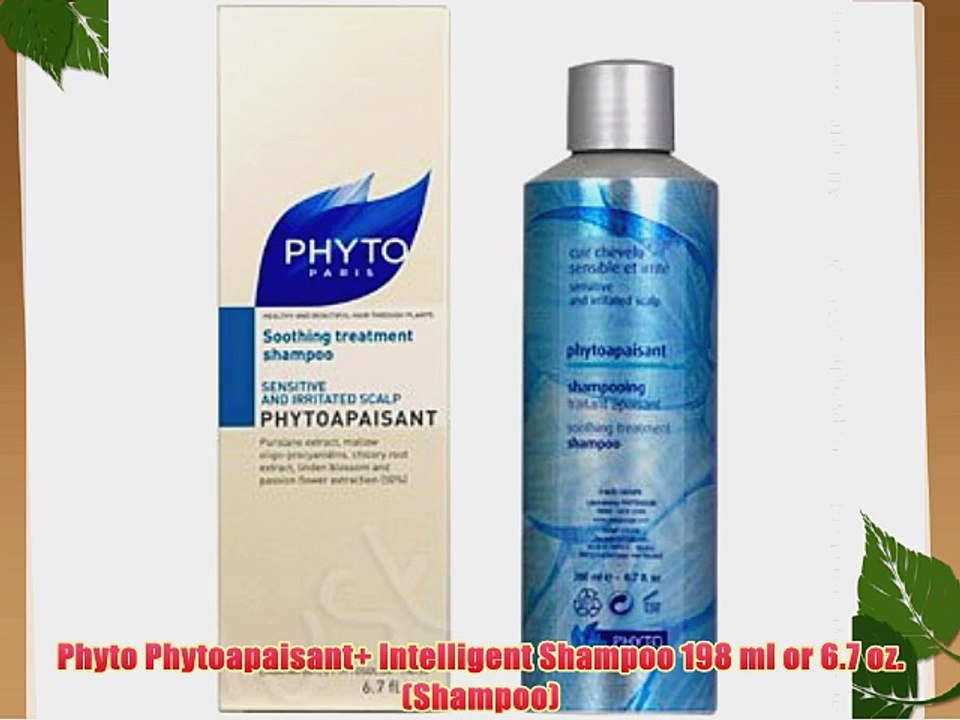Phyto Phytoapaisant  Intelligent Shampoo 198 ml or 6.7 oz. (Shampoo)