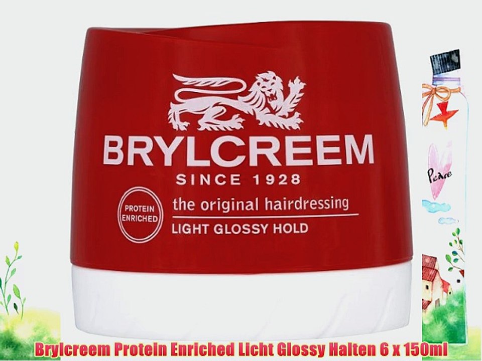 Brylcreem Protein Enriched Licht Glossy Halten 6 x 150ml