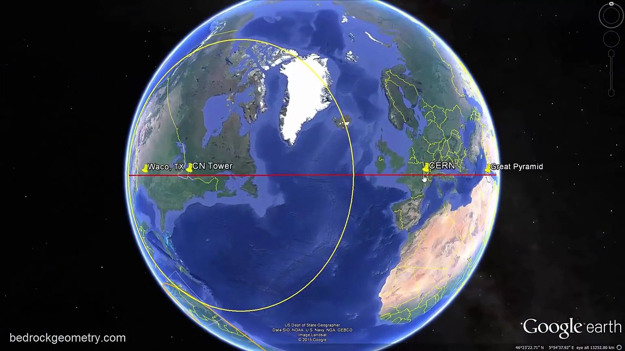CERN, Great Pyramid, Waco and World Geometry