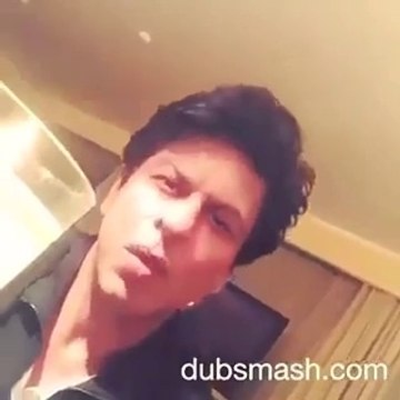 Shah Rukh Khan (SRK) 1st Dubsmash Video