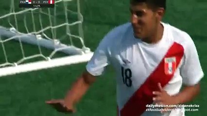 Arias big chance - Panama v. Peru Panamerican Games 12.07.2015