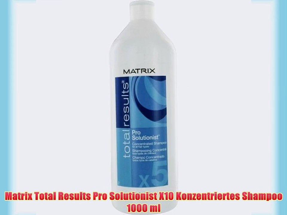 Matrix Total Results Pro Solutionist X10 Konzentriertes Shampoo 1000 ml