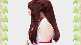 Amybria 65cm langen Brown-Kollektion Fancy Kantai Kongo Anime Cosplay Partei-Per??cke
