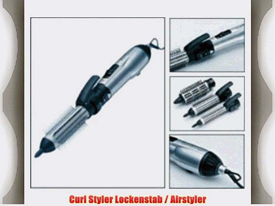 Wella curl styler 600 watt mit 4 aufs?tzen