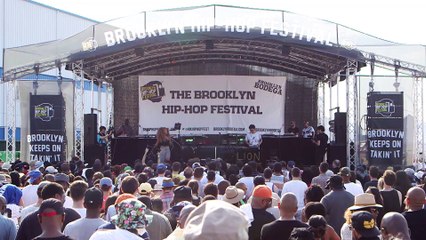 Lion Babe - "Can I Kick It" Live at Brooklyn Hip-Hop Festival