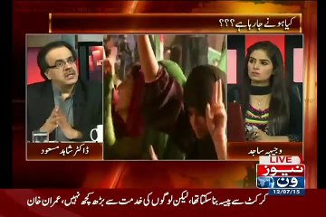 Dr Shahid Masood Telling - Dharnay Ke Logo Ki Kia Planning Thi