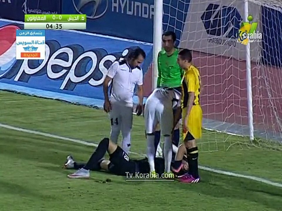 ملخص مباراة طلائع الجيش و المقاولون ( الدوري المصري )