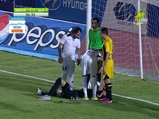ملخص مباراة طلائع الجيش و المقاولون ( الدوري المصري )