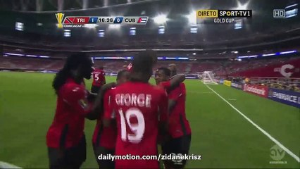Sheldon Bateau 1:0 - Trinidad and Tobago v. Cuba 12.07.2015