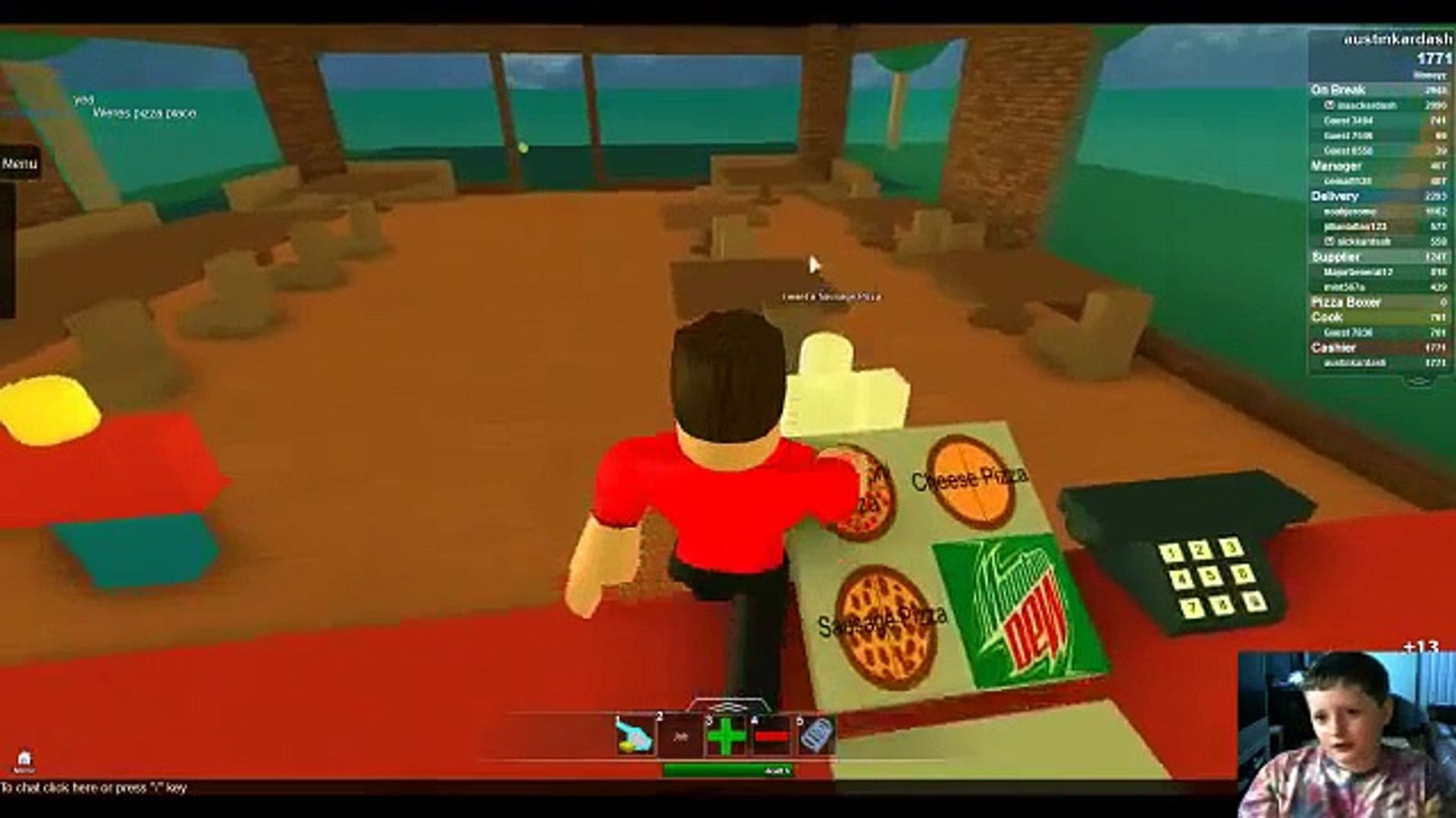 Minecraft Gamer Plays Roblox Pizza Maker Video Dailymotion - minecraft and roblox and pizza