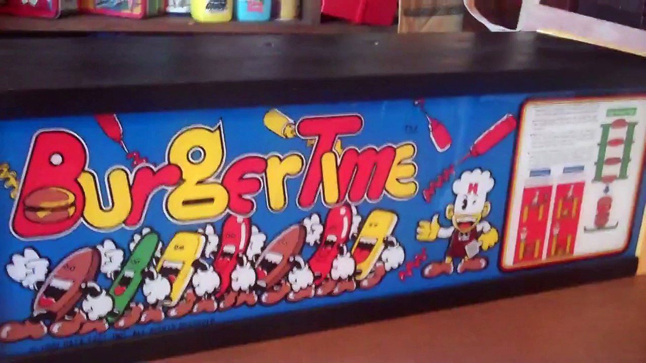 Burgertime Donkey Kong Arcade Marquee Box- How I Make Them