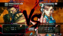USF4 - Tokido (Gouki) vs Uryo (Chun-Li) - TL4A Round5 Battle9