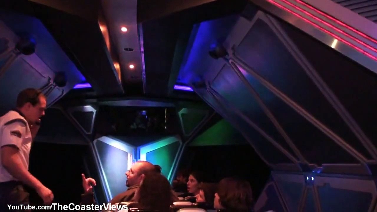 (Disneyland) Space Mountain HD Night-Vision POV Disneyland California