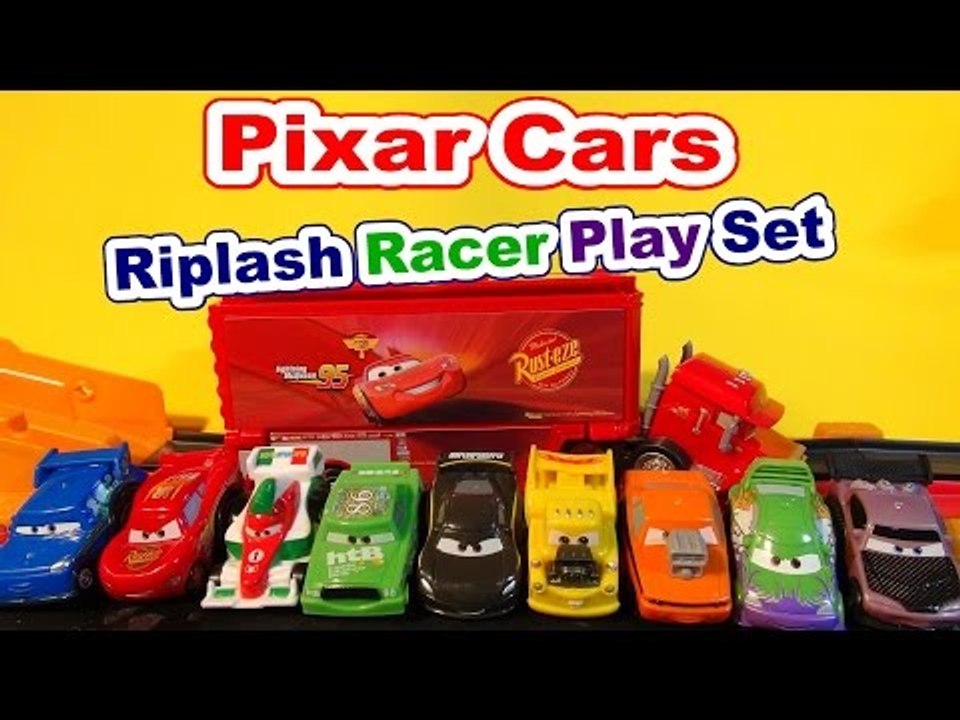 Pixar Cars Riplash Racers Rematch with Slow Motion Crashes