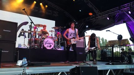 The Vamps Thorpe Park 11/7/15 Hurricane