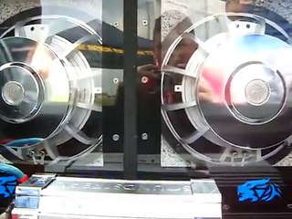 Bass Test 2x 1000 W  Woofers in BMW Avto tuning show 2009 Cirkovce