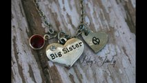 Riley5 Jewelry Personalized Hand Stamped Jewelry: Big Sister Necklace